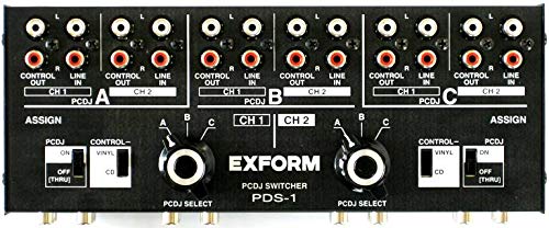 EXFORM PDS-1 PCDJスイッチャー DJ交代がラクラクになる便利アイテム！】EXFORM/PCDJ SWITCHER